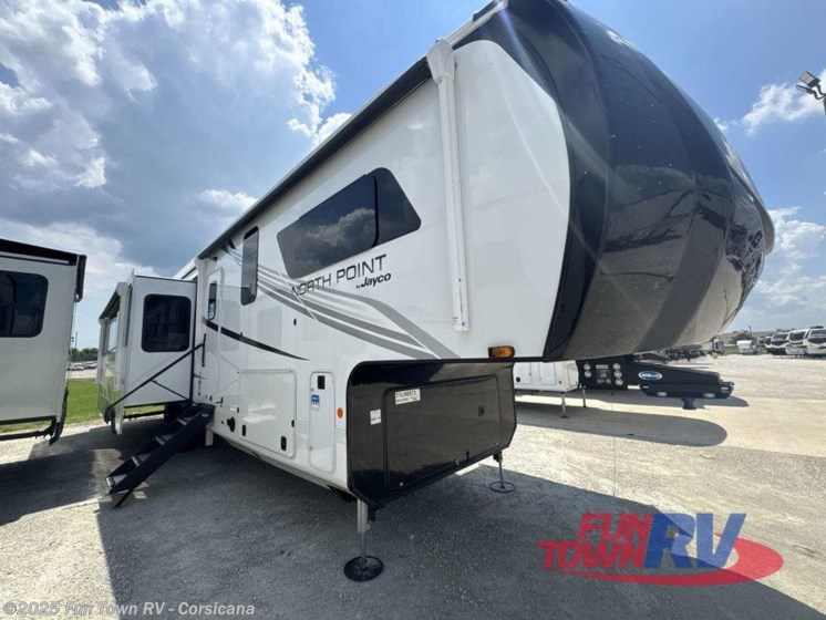 Email now about this 2026 Jayco North Point 381CKRE! New 2026 Jayco North Point 381CKRE available in Corsicana, Texas