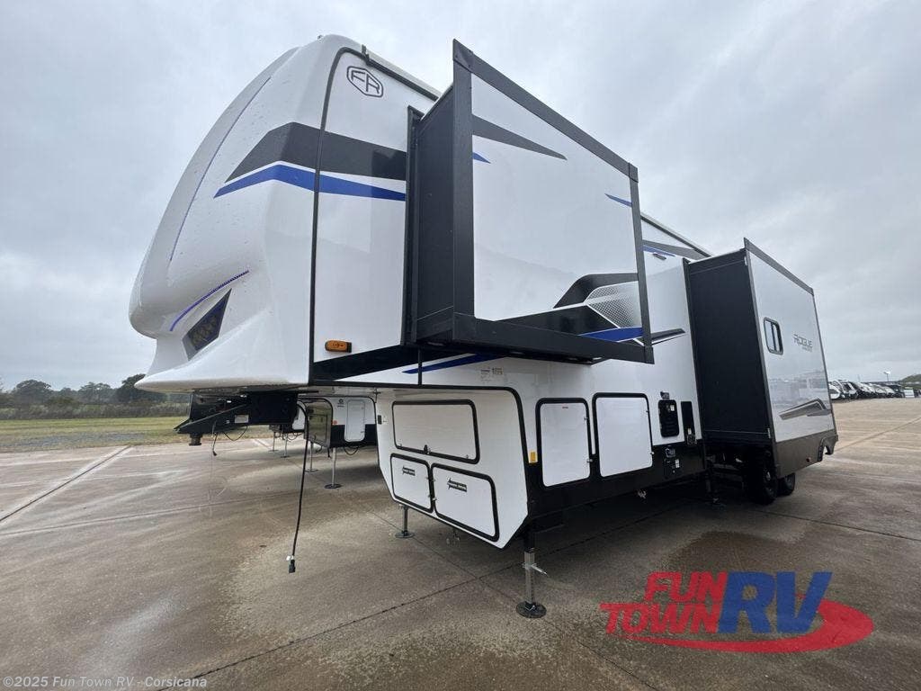 Contact us now about this 2026 Forest River Vengeance Rogue Armored 341GS11! 2026 Vengeance Rogue Armored 341GS11 by Forest River from Fun Town RV - Corsicana in Corsicana, Texas