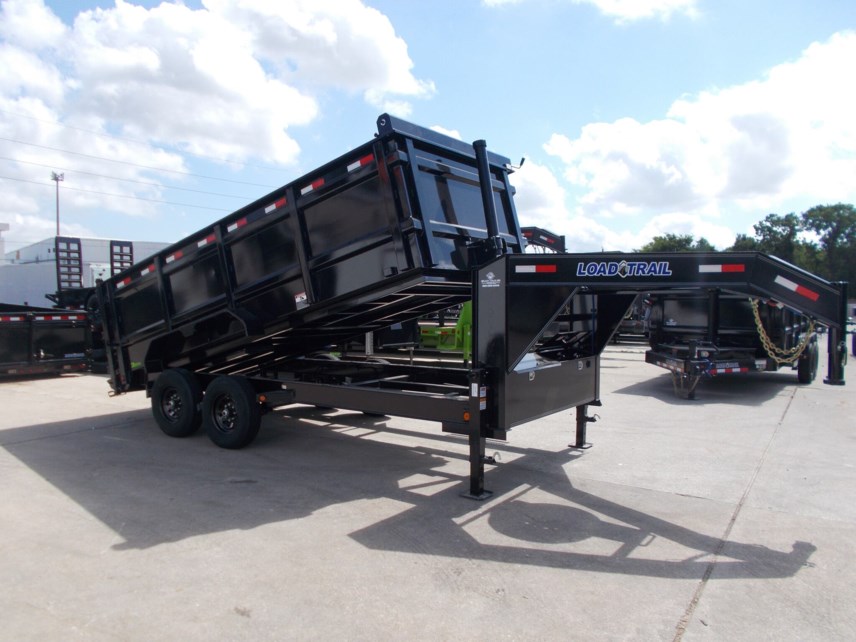 Load Trail X Tall Sided Gooseneck Dump Trailer K Gvwr