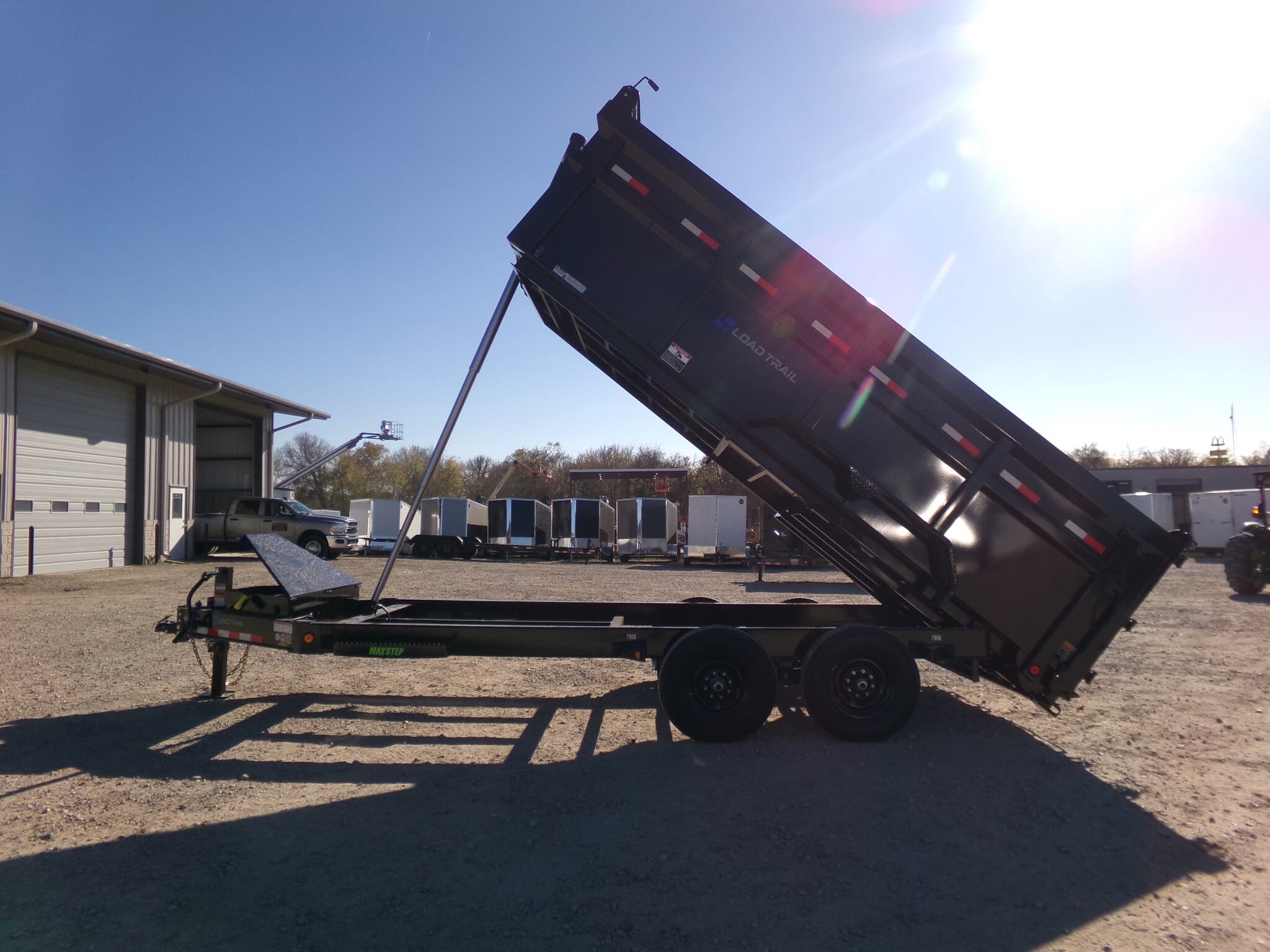 Load Trail Dl X High Side Dump Trailer K Lb