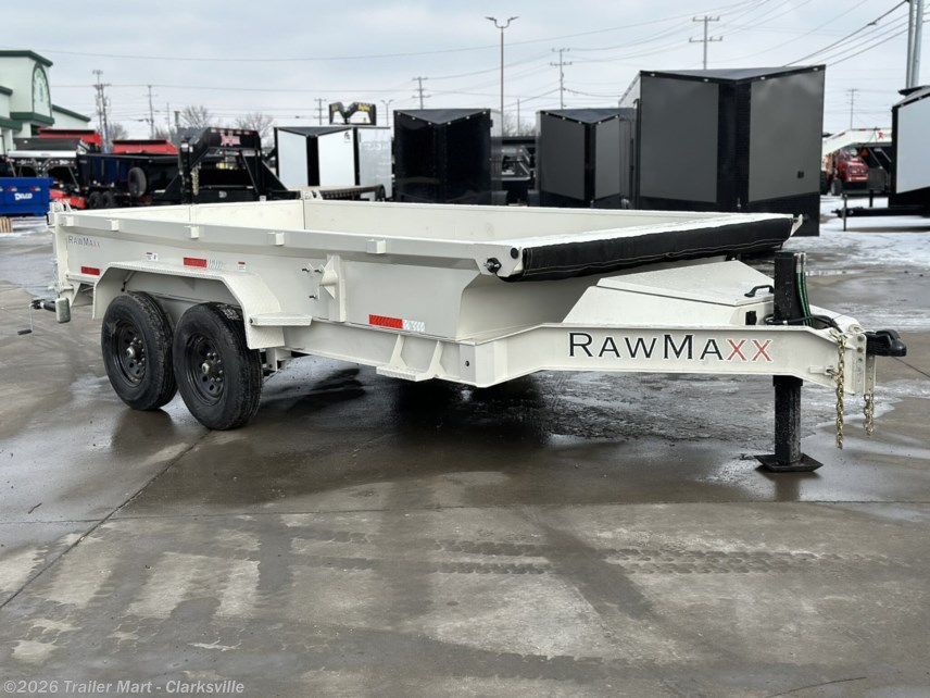 New 2024 RawMaxx 7x14 LowPro 14k Dump W/ Hyd Jack available in Clarksville, Tennessee