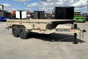 2025 RawMaxx 7x14 14k LowPro Dump W/ Hyd Jack