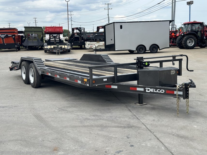 New 2024 Delco C7 22' 16k Drive-Over Equipment Trailer available in Clarksville, Tennessee