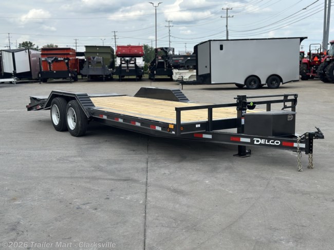 2024 Delco C7 22' Drive-Over Equipment Trailer