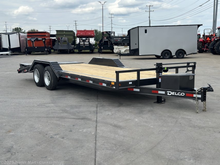 New 2024 Delco C7 22' Drive-Over Equipment Trailer available in Clarksville, Tennessee
