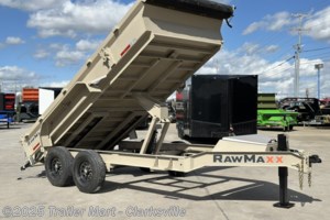 2024 RawMaxx 7x14 14k LowPro Dump W/ Hyd Jack