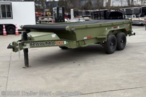 2024 RawMaxx 7x14 14k LowPro Dump W/ Hyd Jack