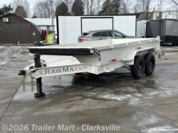2024 7x14 14k LowPro Dump W/ Hyd Jack by RawMaxx from Trailer Mart - Clarksville in Clarksville, Tennessee