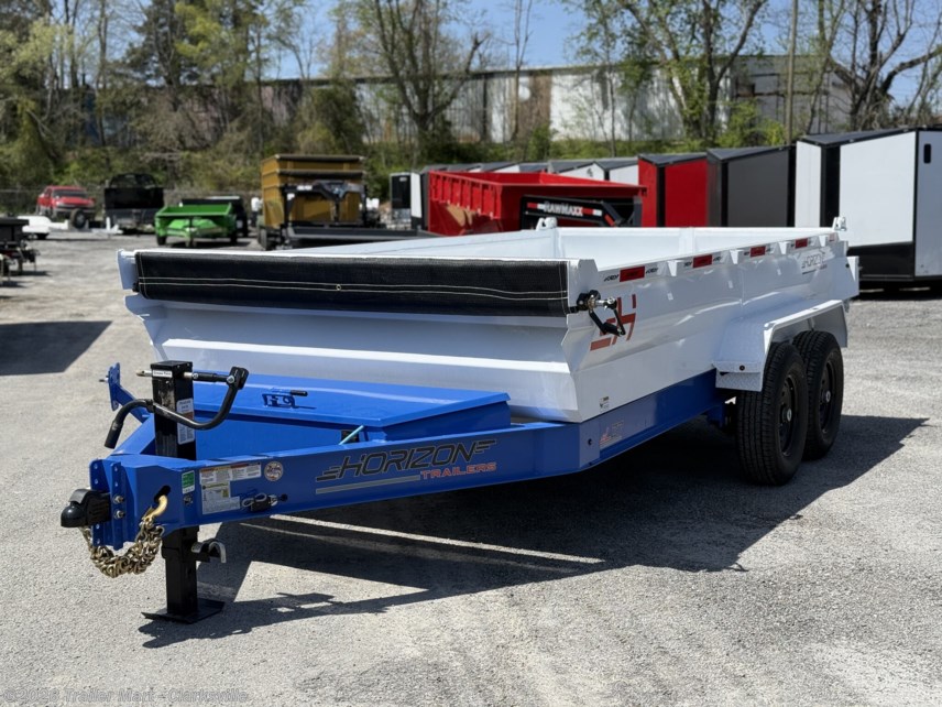 New 2025 Horizon Trailers LZ7 14' 14K Dump available in Clarksville, Tennessee