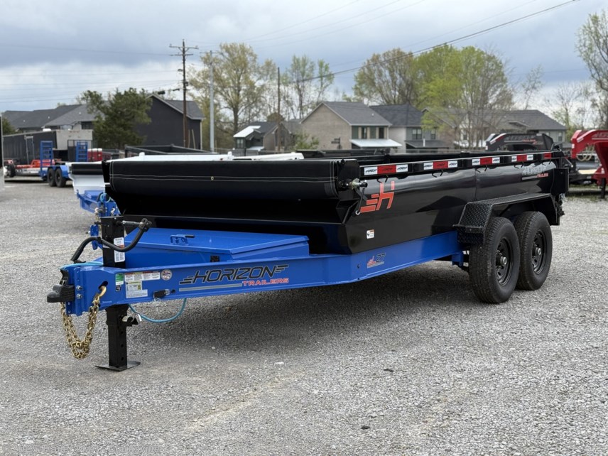 New 2025 Horizon Trailers LZ7 14' 14K Dump available in Clarksville, Tennessee