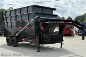 2025 RawMaxx RDX 16' Roll Off Trailer + 3 Bins