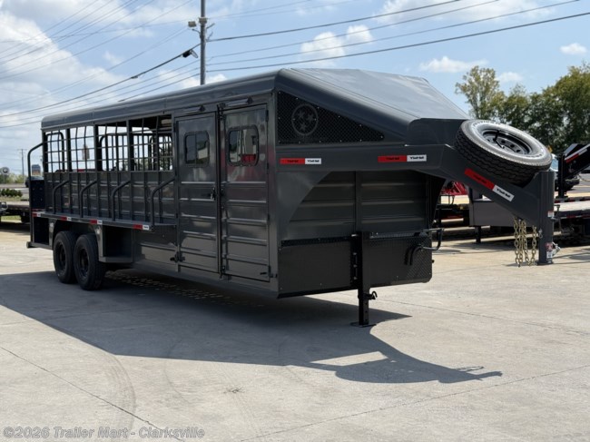 2026 Swift Built 24' Swift Stock / Tack 3 Horse Hauler