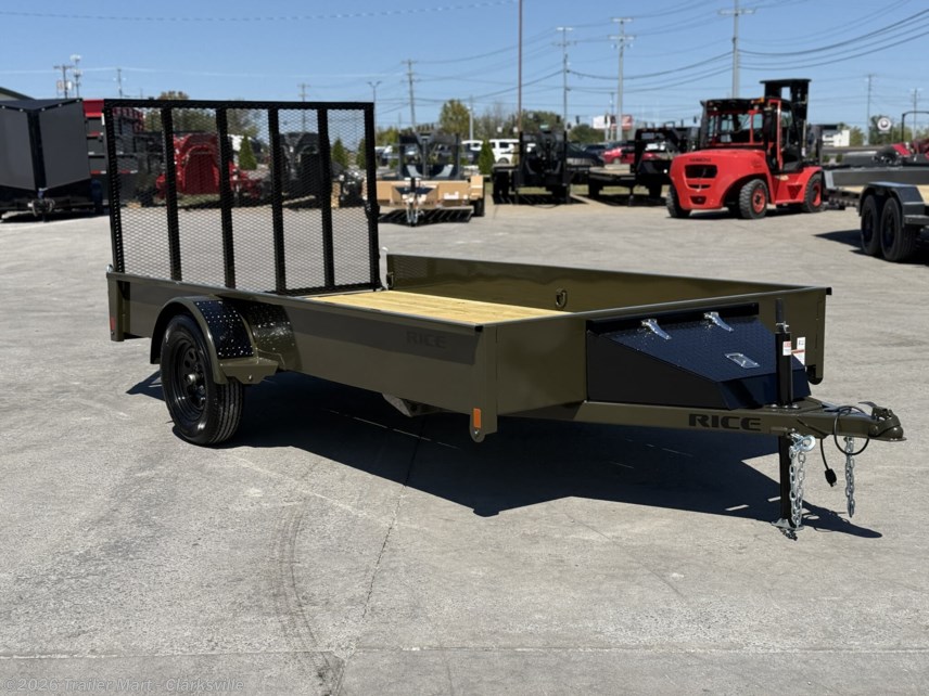 New 2026 Rice Trailers Single Stealth 12' Stealth Utility available in Clarksville, Tennessee