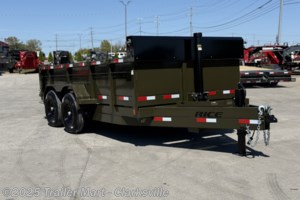 2026 Rice Trailers 14k HD Dump 14' Telescopic HD Dump