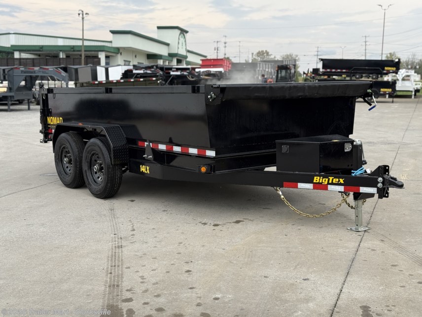 New 2026 Big Tex 7x14 Nomad 14k Dump Trailer available in Madisonville, Kentucky