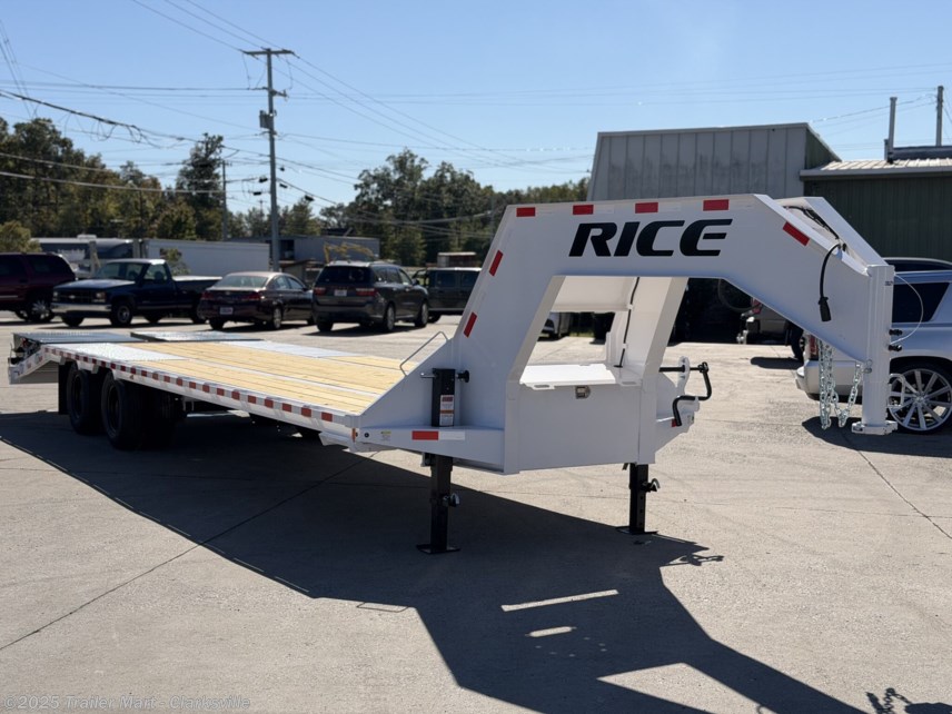 New 2026 Rice Trailers Deckover Gooseneck 25+5 24K Gooseneck available in Clarksville, Tennessee