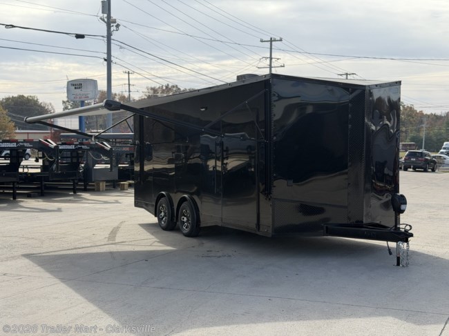 2026 Steel Pines Cargo Black Label 8.5x20' Race Day Ready