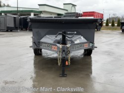 2026 RawMaxx Knight Edition 7x14 14k MidSide Dump - New Dump Trailer for sale by Trailer Mart - Clarksville in Clarksville, Tennessee