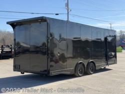 2026 Black Label 8.5x24' 7’6” Interior Enclosed by Steel Pines Cargo from Trailer Mart - Clarksville in Clarksville, Tennessee