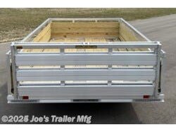 H&H 5"X 8' 3-Board Utility Trailer, 3.5K EZ-Lube Axle, 3"X2" Angle Aluminum Extrusion Frame, 3"X2" Angle Aluminum Extrusion Crossmembers, 2"x2" Aluminum Extrusion Tube Uprights, 2"x2" Aluminum Extrusion Top Rail, 24" Tall Utility Trailer, Treated 3-Board Sides, 4" Aluminum A-Frame Tube Tongue, Cross Brace, Posi-Lock Coupler, 1K Rated Swivel Jack With Caster Wheel, Front End Caps, Rear End Caps, Aluminum Radius Fenders, 2X8 Treated Wood Decking, 54" Bi-Fold Gate, Spring Suspension With Easy Lube Hubs, Aluminum St205/75R15 Load Range C Tires, Full LED DOT Compliant Lighting, (4) D-Rings Tie Downs, Front Mount Tie Downs, Side Mount Tie Downs, 18.5" Deck Height, Load Angle 17°, Ramp Length 58", Ramp Pivot Point Measurement H&H 5"X 8' 3-Board Utility Trailer, 3.5K EZ-Lube Axle, 3"X2" Angle Aluminum Extrusion Frame, 3"X2" Angle Aluminum Extrusion Crossmembers, 2"x2" Aluminum Extrusion Tube Uprights, 2"x2" Aluminum Extrusion Top Rail, 24" Tall Utility Trailer, Treated 3-Board Sides, 4" Aluminum A-Frame Tube Tongue, Cross Brace, Posi-Lock Coupler, 1K Rated Swivel Jack With Caster Wheel, Front End Caps, Rear End Caps, Aluminum Radius Fenders, 2X8 Treated Wood Decking, 54" Bi-Fold Gate, Spring Suspension With Easy Lube Hubs, Aluminum St205/75R15 Load Range C Tires, Full LED DOT Compliant Lighting, (4) D-Rings Tie Downs, Front Mount Tie Downs, Side Mount Tie Downs, 18.5" Deck Height, Load Angle 17°, Ramp Length 58", Ramp Pivot Point Measurement