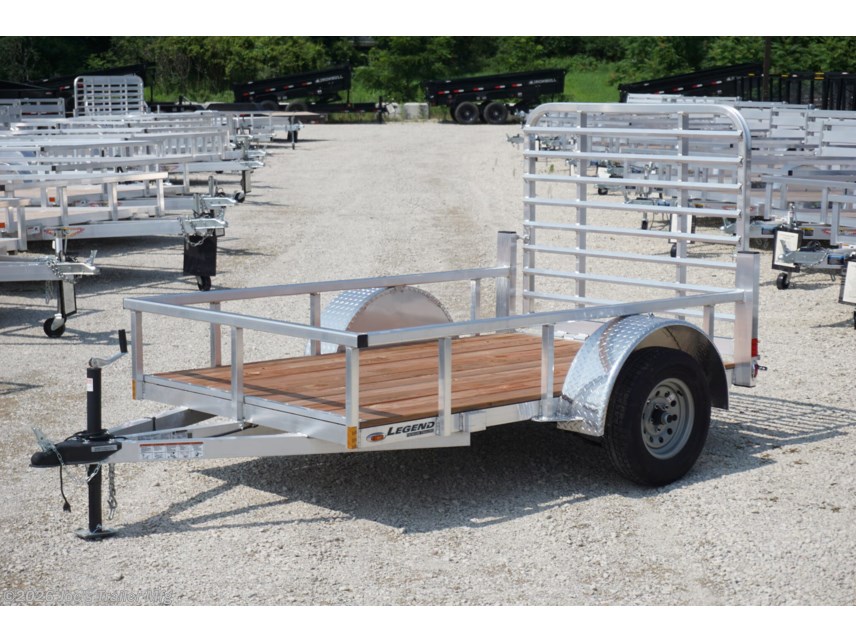 Legend Aluminum 3-Board Utility Trailer, 14" Deck Height, 48" Ramp Gate, 3k EZ-Lube Axle, ST18580R13 Silver Mod Steel Tires, 3" Cross Member, 24" On Center Cross Member, 3" Angle Frame, Treated Wood Decking, LED Lighting, 2" A-Frame Coupler, 2k Top-Wind Jack, ATP Fenders, Brakes: None, Load Angle & Ramp Length, Load Angle: 20°, Ramp Length: 49", Measured from Ramp Pivot Point, Aluminum Utility Trailer, Utility Trailer with Ramp Gate, EZ-Lube Axle Trailer, Steel Tires Trailer, Cross Member Trailer, Angle Frame Trailer, Treated Wood Deck Trailer, LED Lighting Trailer, A-Frame Coupler Trailer, Top-Wind Jack Trailer, ATP Fenders Trailer, No Brakes Utility Trailer, Ramp Length Trailer, Load Angle Trailer, Aluminum Trailer Features, Utility Trailer Specifications, Utility Trailer Components, Ramp Gate Dimensions, Trailer Deck Height, Trailer Axle Type, Trailer Tire Specifications, Trailer Frame Design, Trailer Lighting, Trailer Jack Type, Trailer Coupler Type, Trailer Fenders Type, Trailer L Legend Aluminum 3-Board Utility Trailer, 14" Deck Height, 48" Ramp Gate, 3k EZ-Lube Axle, ST18580R13 Silver Mod Steel Tires, 3" Cross Member, 24" On Center Cross Member, 3" Angle Frame, Treated Wood Decking, LED Lighting, 2" A-Frame Coupler, 2k Top-Wind Jack, ATP Fenders, Brakes: None, Load Angle & Ramp Length, Load Angle: 20°, Ramp Length: 49", Measured from Ramp Pivot Point, Aluminum Utility Trailer, Utility Trailer with Ramp Gate, EZ-Lube Axle Trailer, Steel Tires Trailer, Cross Member Trailer, Angle Frame Trailer, Treated Wood Deck Trailer, LED Lighting Trailer, A-Frame Coupler Trailer, Top-Wind Jack Trailer, ATP Fenders Trailer, No Brakes Utility Trailer, Ramp Length Trailer, Load Angle Trailer, Aluminum Trailer Features, Utility Trailer Specifications, Utility Trailer Components, Ramp Gate Dimensions, Trailer Deck Height, Trailer Axle Type, Trailer Tire Specifications, Trailer Frame Design, Trailer Lighting, Trailer Jack Type, Trailer Coupler Type, Trailer Fenders Type, Trailer L