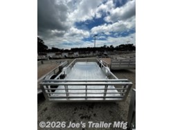 Legend - Tandem Axle: Open Deluxe Aluminum Trailer (5,000 lb GVWR), 3'' x 6'' Extruded Aluminum Triple Tongue Design, ATP Fenders w/ Gussets, Surface Mount LED Lighting, Pressure Treated Decking, Fold-In Radius Gate, Stake Pockets, 2'' x 4'' Tube Rear Gate Supports, Cross Members: 2'' x 3'' Tube 24'' OC, Frame: 2'' x 4'' Perimeter Tube, Jack: 2,000 lb Top-Wind Set Back Jack w/ Foot, Rear Loading: 48'' Fold-In Radius Tube Gate, Sides: 1.5'' x 1.5'' Tube 15'' Tall, Tongue: 3'' x 6'' Extruded Aluminum Triple Tongue, Top Rail: 2'' x 2'' Tube, Axles: 3,500 lb E-Z Lube 4'' Drop Spring 1 Electric Brake & 1 Idler, Tires/Wheels: ST205/75R14 Nitrogen Filled Silver Mod Steel, Floor: Dura Color Radius Edge Deck, 2'' Straight Coupler, Legend 7X14 Aluminum Bi-Fold Trailer, 4" Tube Main Frame, 24" OC Crossmembers, 15" Side Rails, 3.5K Tandem Axle, 2" Coupler, ST205/75R14 Tires, 2K Tongue Jack, Aluminum Flooring, (4) Stake Pockets Legend - Tandem Axle: Open Deluxe Aluminum Trailer (5,000 lb GVWR), 3'' x 6'' Extruded Aluminum Triple Tongue Design, ATP Fenders w/ Gussets, Surface Mount LED Lighting, Pressure Treated Decking, Fold-In Radius Gate, Stake Pockets, 2'' x 4'' Tube Rear Gate Supports, Cross Members: 2'' x 3'' Tube 24'' OC, Frame: 2'' x 4'' Perimeter Tube, Jack: 2,000 lb Top-Wind Set Back Jack w/ Foot, Rear Loading: 48'' Fold-In Radius Tube Gate, Sides: 1.5'' x 1.5'' Tube 15'' Tall, Tongue: 3'' x 6'' Extruded Aluminum Triple Tongue, Top Rail: 2'' x 2'' Tube, Axles: 3,500 lb E-Z Lube 4'' Drop Spring 1 Electric Brake & 1 Idler, Tires/Wheels: ST205/75R14 Nitrogen Filled Silver Mod Steel, Floor: Dura Color Radius Edge Deck, 2'' Straight Coupler, Legend 7X14 Aluminum Bi-Fold Trailer, 4" Tube Main Frame, 24" OC Crossmembers, 15" Side Rails, 3.5K Tandem Axle, 2" Coupler, ST205/75R14 Tires, 2K Tongue Jack, Aluminum Flooring, (4) Stake Pockets