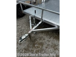 Legend - Tandem Axle: Open Deluxe Aluminum Trailer (5,000 lb GVWR), 3'' x 6'' Extruded Aluminum Triple Tongue Design, ATP Fenders w/ Gussets, Surface Mount LED Lighting, Pressure Treated Decking, Fold-In Radius Gate, Stake Pockets, 2'' x 4'' Tube Rear Gate Supports, Cross Members: 2'' x 3'' Tube 24'' OC, Frame: 2'' x 4'' Perimeter Tube, Jack: 2,000 lb Top-Wind Set Back Jack w/ Foot, Rear Loading: 48'' Fold-In Radius Tube Gate, Sides: 1.5'' x 1.5'' Tube 15'' Tall, Tongue: 3'' x 6'' Extruded Aluminum Triple Tongue, Top Rail: 2'' x 2'' Tube, Axles: 3,500 lb E-Z Lube 4'' Drop Spring 1 Electric Brake & 1 Idler, Tires/Wheels: ST205/75R14 Nitrogen Filled Silver Mod Steel, Floor: Dura Color Radius Edge Deck, 2'' Straight Coupler, Legend 7X14 Aluminum Bi-Fold Trailer, 4" Tube Main Frame, 24" OC Crossmembers, 15" Side Rails, 3.5K Tandem Axle, 2" Coupler, ST205/75R14 Tires, 2K Tongue Jack, Aluminum Flooring, (4) Stake Pockets Legend - Tandem Axle: Open Deluxe Aluminum Trailer (5,000 lb GVWR), 3'' x 6'' Extruded Aluminum Triple Tongue Design, ATP Fenders w/ Gussets, Surface Mount LED Lighting, Pressure Treated Decking, Fold-In Radius Gate, Stake Pockets, 2'' x 4'' Tube Rear Gate Supports, Cross Members: 2'' x 3'' Tube 24'' OC, Frame: 2'' x 4'' Perimeter Tube, Jack: 2,000 lb Top-Wind Set Back Jack w/ Foot, Rear Loading: 48'' Fold-In Radius Tube Gate, Sides: 1.5'' x 1.5'' Tube 15'' Tall, Tongue: 3'' x 6'' Extruded Aluminum Triple Tongue, Top Rail: 2'' x 2'' Tube, Axles: 3,500 lb E-Z Lube 4'' Drop Spring 1 Electric Brake & 1 Idler, Tires/Wheels: ST205/75R14 Nitrogen Filled Silver Mod Steel, Floor: Dura Color Radius Edge Deck, 2'' Straight Coupler, Legend 7X14 Aluminum Bi-Fold Trailer, 4" Tube Main Frame, 24" OC Crossmembers, 15" Side Rails, 3.5K Tandem Axle, 2" Coupler, ST205/75R14 Tires, 2K Tongue Jack, Aluminum Flooring, (4) Stake Pockets