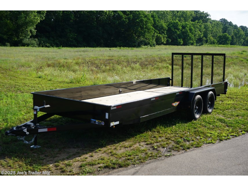 82x20 Tandem Solid Side, 12-Gauge Steel Frame, Steel Angle Crossmembers, 12-Gauge Steel Sides, 15" Tall, 4" Steel Channel Tongue, A-Frame Posi-lock Coupler, Dual Safety Chains and Hooks, 2K Rated Set-Back Jack with Foot, 2x8 Treated, #1 Grade Wood Decking, Welded Front Board Retainer, Welded Rear End Cap, 50" Spring Assisted Gate, Grab Handle, Steel Tread Plate Fenders, Spring Suspension, Easy Lube Hubs, Radial Tires, Black Steel Wheels, Enclosed Sealed Wiring Harness, Full LED Lighting, DOT Compliant Lighting, D-Rings Tie Downs, Spare Tire Mount, Load Angle, Ramp Length, Load Angle: 22°, Ramp Length: 50", ramp pivot point, heavy-duty trailer, utility trailer, equipment trailer, tandem axle trailer, solid side trailer, durable trailer, trailer safety features, easy maintenance trailer, wood decking trailer, radial tire trailer, LED lighting trailer, steel frame trailer, spring suspension trailer, A-frame coupler, safety chains, set-back jack, treated wood decking, spring assisted gate, 82x20 Tandem Solid Side, 12-Gauge Steel Frame, Steel Angle Crossmembers, 12-Gauge Steel Sides, 15" Tall, 4" Steel Channel Tongue, A-Frame Posi-lock Coupler, Dual Safety Chains and Hooks, 2K Rated Set-Back Jack with Foot, 2x8 Treated, #1 Grade Wood Decking, Welded Front Board Retainer, Welded Rear End Cap, 50" Spring Assisted Gate, Grab Handle, Steel Tread Plate Fenders, Spring Suspension, Easy Lube Hubs, Radial Tires, Black Steel Wheels, Enclosed Sealed Wiring Harness, Full LED Lighting, DOT Compliant Lighting, D-Rings Tie Downs, Spare Tire Mount, Load Angle, Ramp Length, Load Angle: 22°, Ramp Length: 50", ramp pivot point, heavy-duty trailer, utility trailer, equipment trailer, tandem axle trailer, solid side trailer, durable trailer, trailer safety features, easy maintenance trailer, wood decking trailer, radial tire trailer, LED lighting trailer, steel frame trailer, spring suspension trailer, A-frame coupler, safety chains, set-back jack, treated wood decking, spring assisted gate,