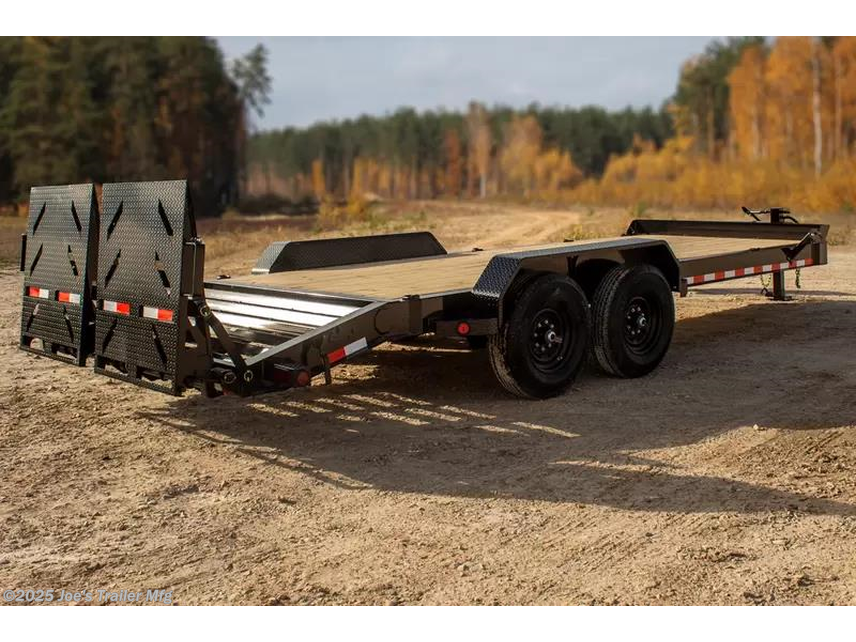 Ironbull EWB8324 Equipment Trailer, 8” I-Beam Frame, 16,000 lb GVWR, Tandem 8k Brake Axles, Super Lube Hubs, 235/80 R16 Radial Tires, Equipped Brakes, Oversized Front Tool Box, 10k Drop-Leg Bolt-On Jack, Rampage Ramps, 2x8 Treated Lumber Flooring, 16” Black Wheels, 8 Weld-On D-Rings, Removable 14 Ga Diamond Plate Fenders, 3” Structural Crossmembers, 16” Centers, Integrated Tie-Downs, Front Bump Rail, Weld-On 3/8” Safety Chains, 5 Position 2 5/16” Ball Coupler, Powdura Powder Coat, One Cure Primer, Lifetime LED Lights, Stop, Signal, Marker, License Plate, 6 Leaf Spring Suspension, DOT Reflective Tape, Electric Breakaway Kit, Charger, DOT Approved Lighting, Molded Sealed Harness, Heavy Duty Equipment Trailer, High Capacity Trailer, Off-Road Trailer, Durable Construction, Safety Features, Trailer Accessories Ironbull EWB8324 Equipment Trailer, 8” I-Beam Frame, 16,000 lb GVWR, Tandem 8k Brake Axles, Super Lube Hubs, 235/80 R16 Radial Tires, Equipped Brakes, Oversized Front Tool Box, 10k Drop-Leg Bolt-On Jack, Rampage Ramps, 2x8 Treated Lumber Flooring, 16” Black Wheels, 8 Weld-On D-Rings, Removable 14 Ga Diamond Plate Fenders, 3” Structural Crossmembers, 16” Centers, Integrated Tie-Downs, Front Bump Rail, Weld-On 3/8” Safety Chains, 5 Position 2 5/16” Ball Coupler, Powdura Powder Coat, One Cure Primer, Lifetime LED Lights, Stop, Signal, Marker, License Plate, 6 Leaf Spring Suspension, DOT Reflective Tape, Electric Breakaway Kit, Charger, DOT Approved Lighting, Molded Sealed Harness, Heavy Duty Equipment Trailer, High Capacity Trailer, Off-Road Trailer, Durable Construction, Safety Features, Trailer Accessories