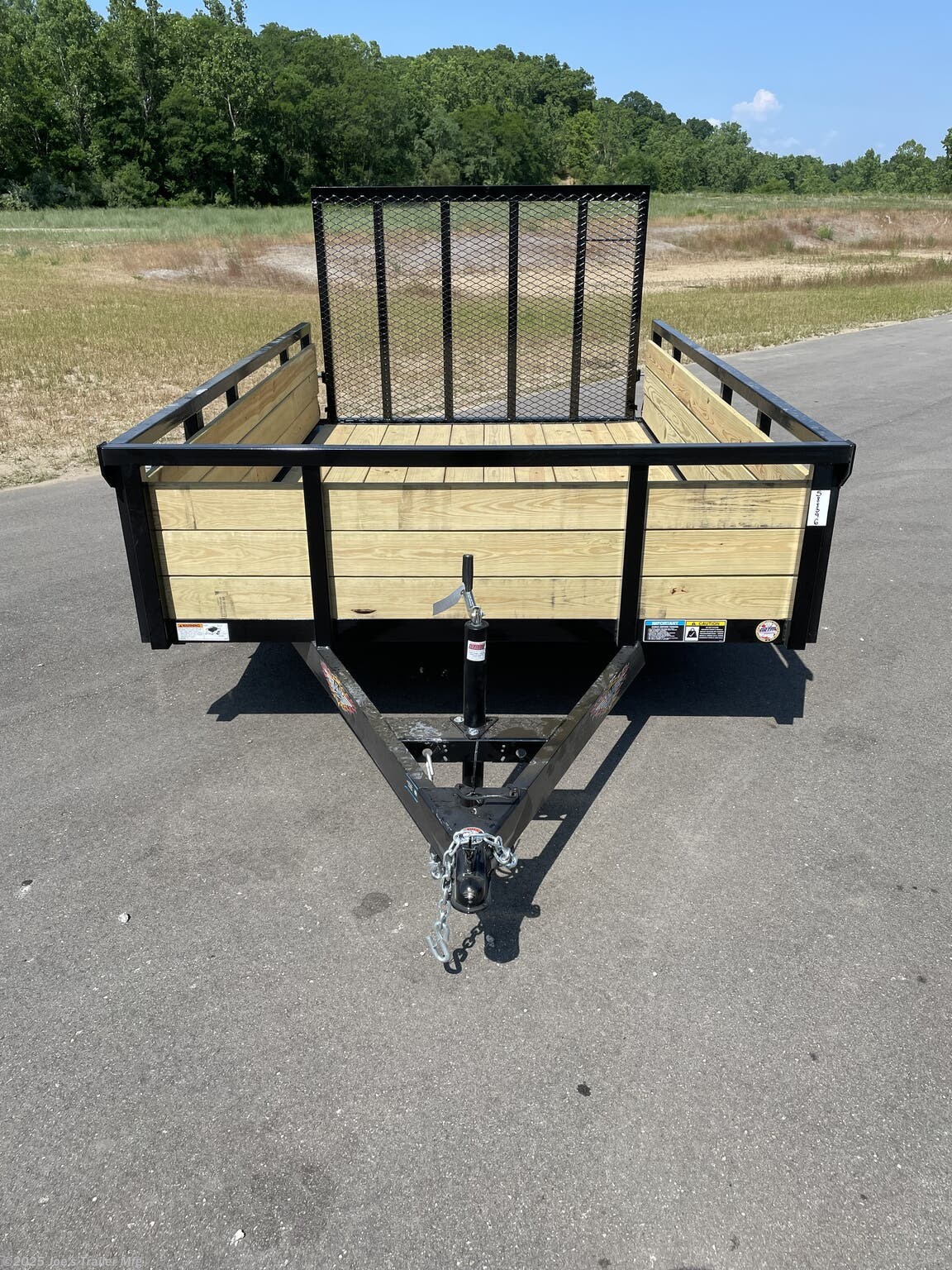 H&H 6'4"X10' 3 Board Utility Trailer, H&H Trailer, Utility Trailer, 3 Board Trailer, 6'4"X10' Trailer, 3"x2" Angle Cross Members, Angle Cross Members, Cross Members, 3 Board Treated Wood Sides, Treated Wood Sides, 2"X 1.5" Tube Sides, 4" Channel Tongue, Channel Tongue, Trailer Tongue, 2" A Frame Coupler, A Frame Coupler, 2K Set Back Jack, Set Back Jack, 2K Jack, 3K Spring Axle, Spring Axle, 3K Axle, ST205/75R15 Load Range C Tires, Load Range C Tires, Trailer Tires, 15" Trailer Tires, LED Lighting, Trailer LED Lighting, LED Lights, Pressure Treated Pine Decking, Treated Pine Decking, Pine Decking, Spring Assisted Ramp Gate 50"X55", Spring Assisted Ramp Gate, Ramp Gate, 20 1/4" Deck Height, Trailer Deck Height, Steel Tread Plate Fenders, Tread Plate Fenders, Steel Fenders, Side Mounted D-Rings, Floor Mounted D-Rings, D-Rings, Spare Tire Mount, Trailer Spare Tire Mount.