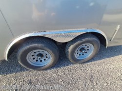 2026 Cyclone Steel V-Nose 8.5X18SVTA52 by Legend Trailers from Joe's Trailer Mfg in Clarklake, Michigan