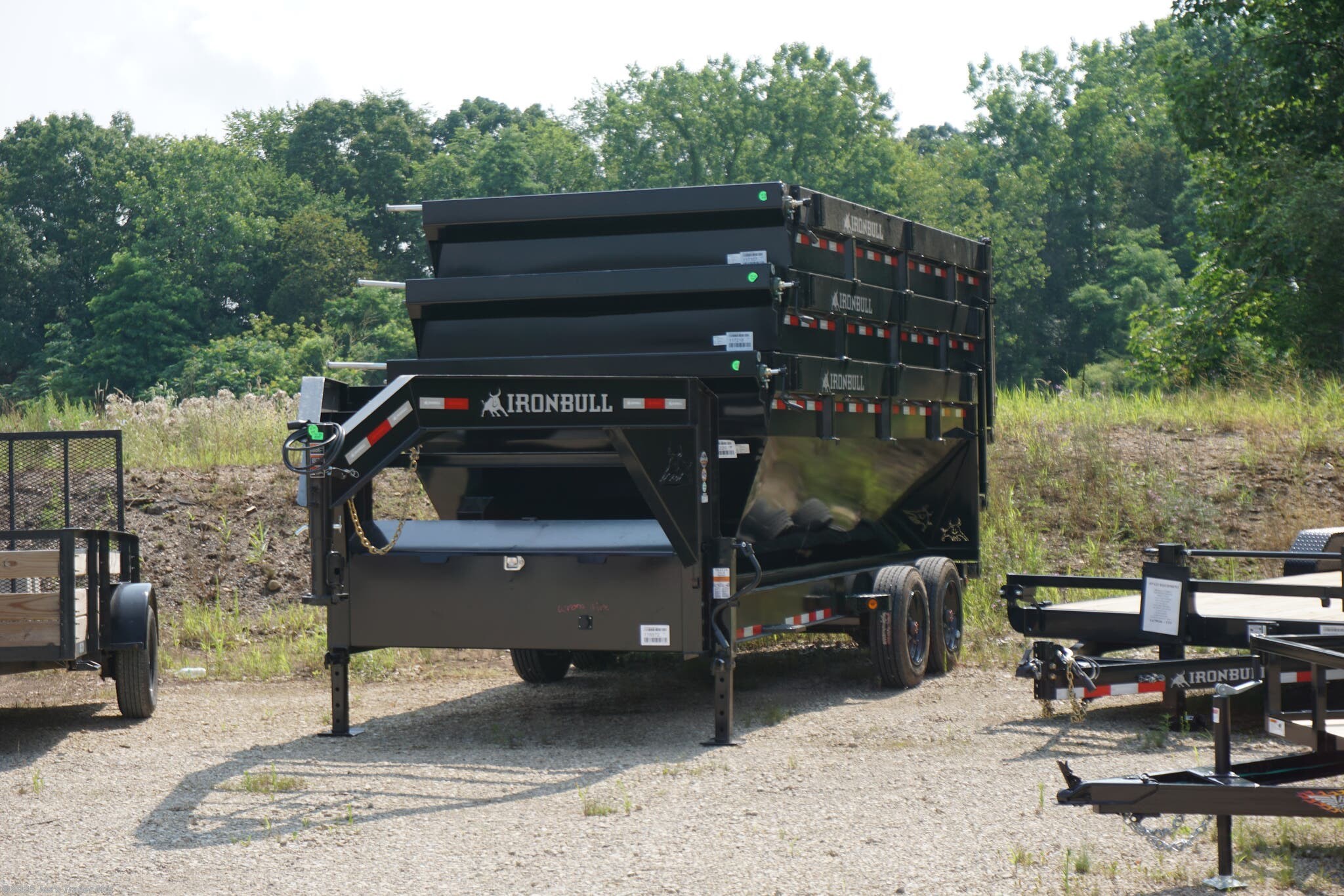 2024 IronBull DBG8316 Trailer Specifications, IronBull DBG8316 features, IronBull trailer specifications, DBG8316 trailer, IronBull 16-foot trailer specs, 16-foot trailer specifications, IronBull trailer dimensions, DBG8316 trailer length, DBG8316 trailer width, IronBull deck height, IronBull trailer depth, trailer GVWR, trailer load capacity, trailer weight capacity, trailer axles capacity, IronBull trailer axles, 8,000 lbs axles, trailer structural components, 12 inch I-Beam neck, 10 inch I-Beam frame, gooseneck coupler size, 2-5/16 inch gooseneck coupler, IronBull gooseneck coupler, IronBull scissor hoist, trailer LED lighting, DBG8316 side step plate, trailer safety chain on deck, trailer safety features, IronBull 20,000 lb winch, trailer winch with cable, heavy-duty trailer specifications, dump trailer specs, gooseneck trailer features, dump trailer capacity, DBG8316 heavy-duty dump trailer, dump trailer scissor hoist, 16,000 lb GVWR trailer, IronBull dump trailer, 2024 IronBull t