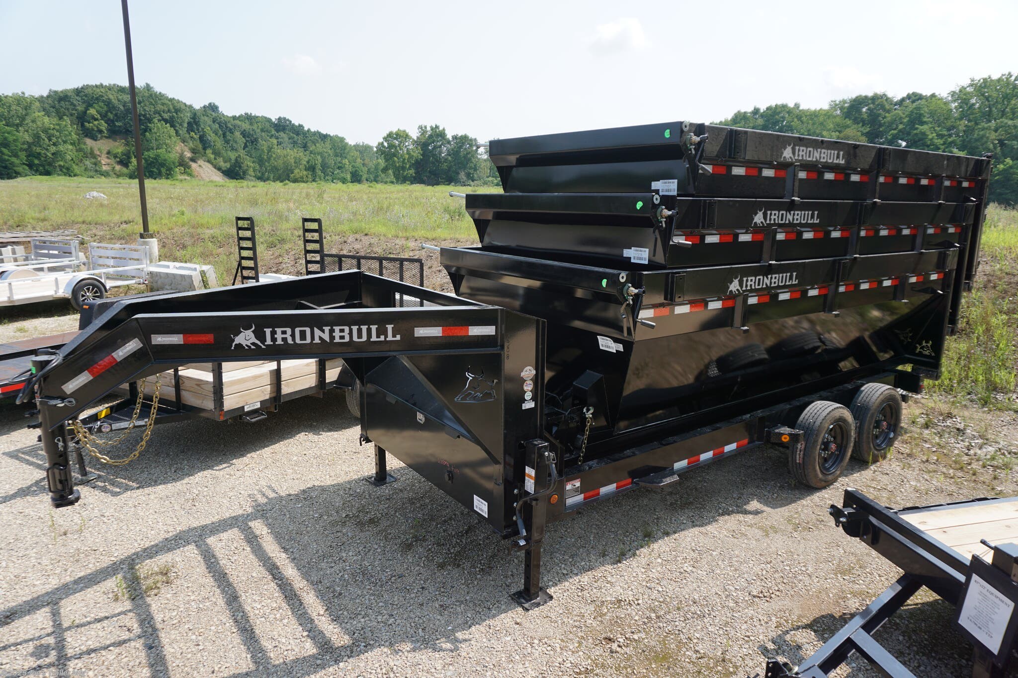 2024 IronBull DBG8316 Trailer Specifications, IronBull DBG8316 features, IronBull trailer specifications, DBG8316 trailer, IronBull 16-foot trailer specs, 16-foot trailer specifications, IronBull trailer dimensions, DBG8316 trailer length, DBG8316 trailer width, IronBull deck height, IronBull trailer depth, trailer GVWR, trailer load capacity, trailer weight capacity, trailer axles capacity, IronBull trailer axles, 8,000 lbs axles, trailer structural components, 12 inch I-Beam neck, 10 inch I-Beam frame, gooseneck coupler size, 2-5/16 inch gooseneck coupler, IronBull gooseneck coupler, IronBull scissor hoist, trailer LED lighting, DBG8316 side step plate, trailer safety chain on deck, trailer safety features, IronBull 20,000 lb winch, trailer winch with cable, heavy-duty trailer specifications, dump trailer specs, gooseneck trailer features, dump trailer capacity, DBG8316 heavy-duty dump trailer, dump trailer scissor hoist, 16,000 lb GVWR trailer, IronBull dump trailer, 2024 IronBull t