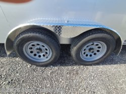 2025 Cyclone Steel V-Nose 7' X 16' STVTA35 by Legend Trailers from Joe's Trailer Mfg. in Livonia, Michigan