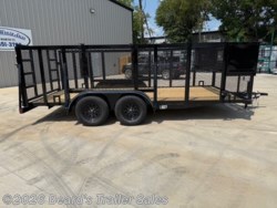 2026 Top Hat 83 X 16 LANDSCAPE TRAILER - New Landscape Trailer for sale by Beard's Trailer Sales in Fort Worth, Texas