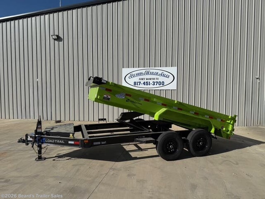 New 2026 Load Trail Dump Trailers 83X14 available in Fort Worth, Texas