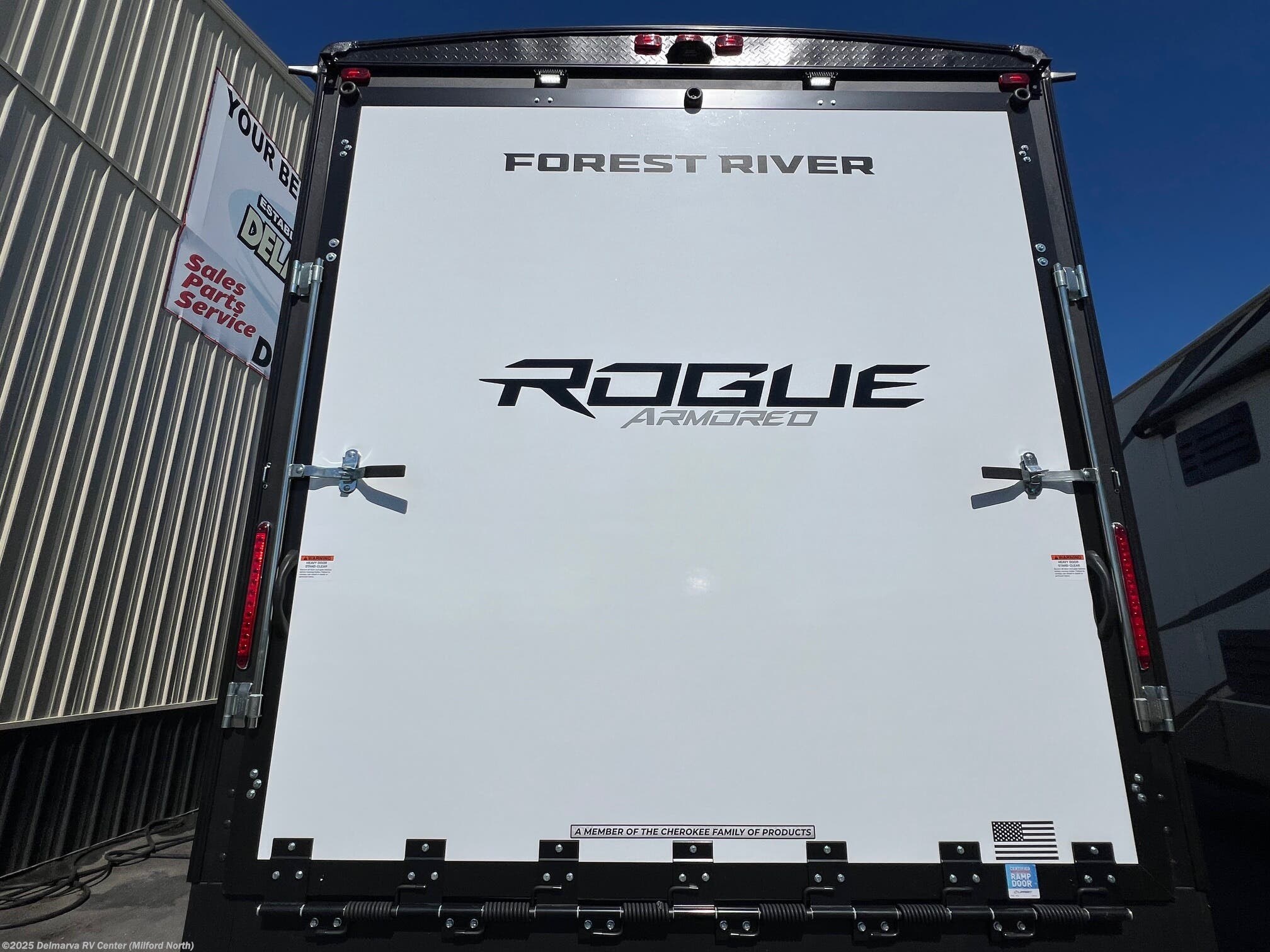 Contact us now about this 2026 Forest River Vengeance Rogue Armored 32L132! 2026 Vengeance Rogue Armored 32L132 by Forest River from Delmarva RV Center (Milford North) in Milford North, Delaware