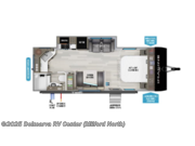 Call now about this 2026 Grand Design Imagine XLS 22MLE! Floorplan of 2026 Grand Design Imagine XLS 22MLE