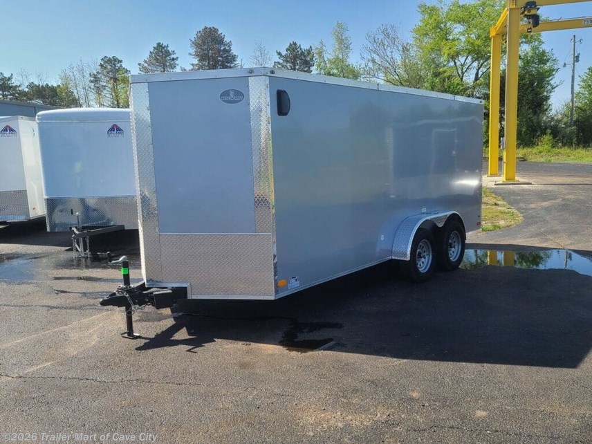 New 2022 Nationcraft 7'x16' Enclosed Trailer available in Cave City, Kentucky