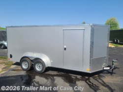 New 2022 Nationcraft 7'x16' Enclosed Trailer available in Cave City, Kentucky