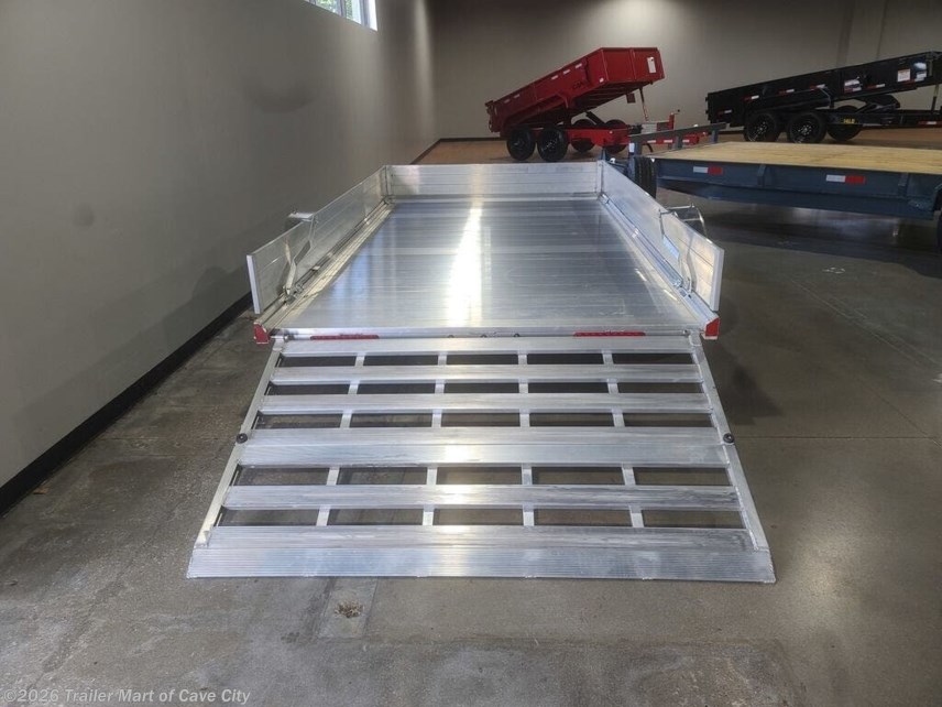 New 2022 Mission Trailers 80"x12' Aluminum Utility Trailer available in Cave City, Kentucky