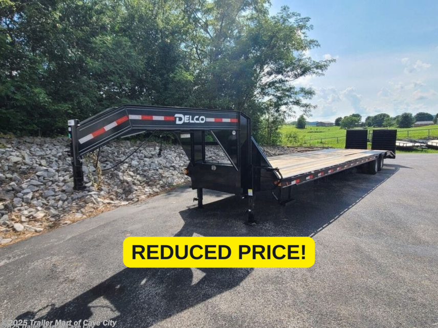 New 2023 Delco 40'GN 24K Low-Pro Dual Tandem Deckover Trailer available in Cave City, Kentucky