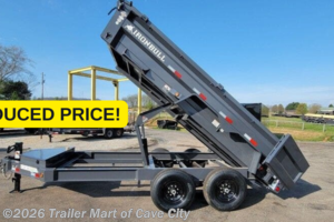 2024 IronBull DWB8314072 7'x14' Dump Trailer