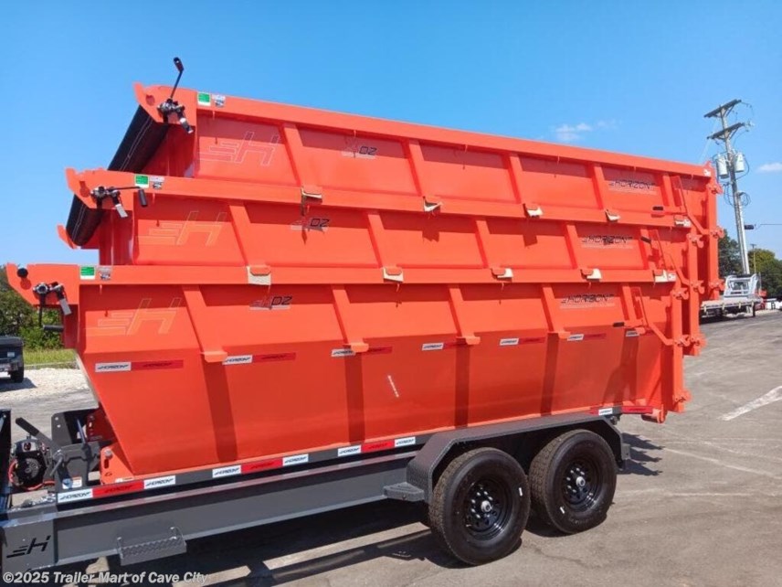 New 2024 Horizon Trailers HDZ 16'x60"x4' Roll-Off Dumpster available in Cave City, Kentucky