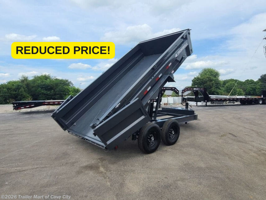 New 2024 IronBull DWB8314072 7'x14' Dump Trailer available in Cave City, Kentucky