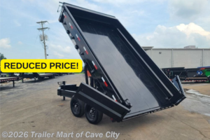 2024 IronBull DDP9614 8'x14' Dump Deckover Trailer