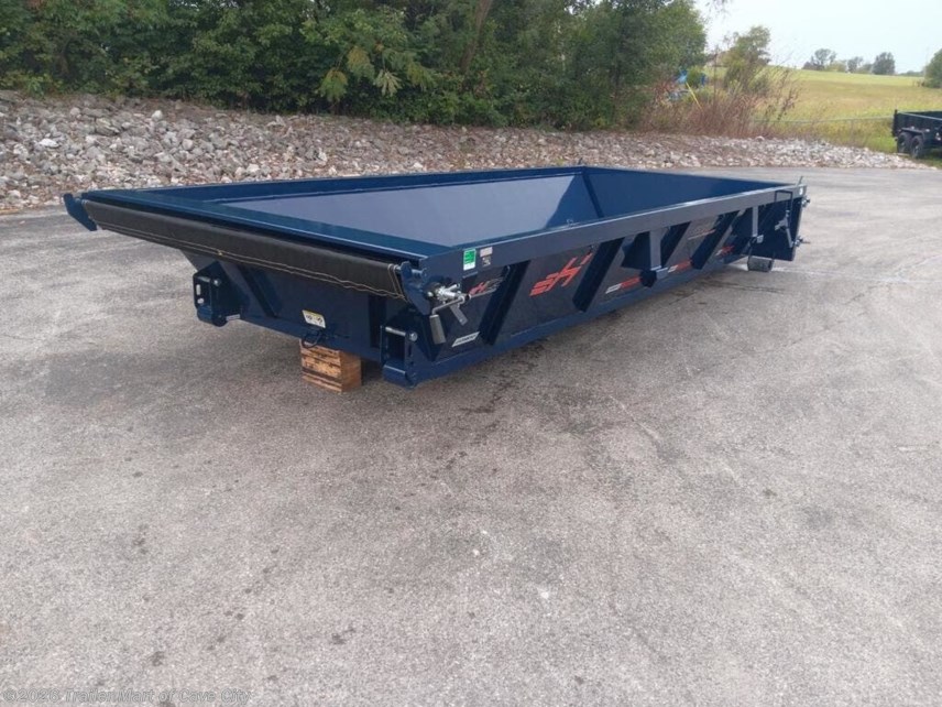 New 2025 Horizon Trailers HCZ 16'x60"x2' Heavy Duty Concrete Roll-Off Dumpster available in Cave City, Kentucky