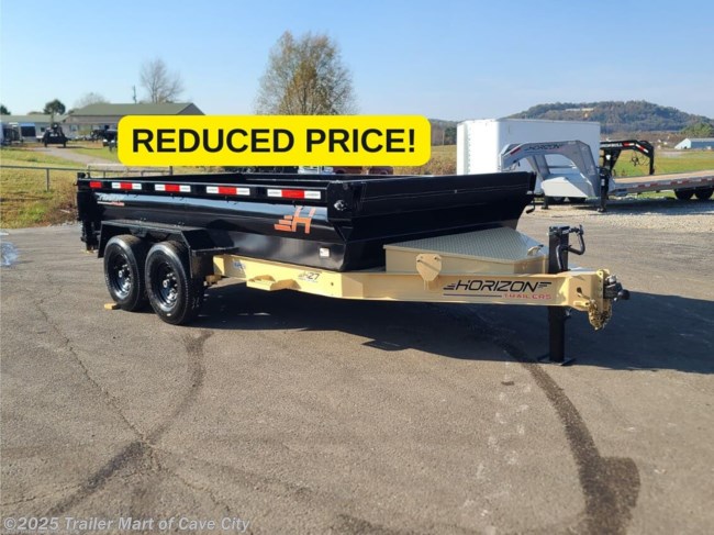 2025 Horizon Trailers HZ7 7'x14' 7k Dump Trailer