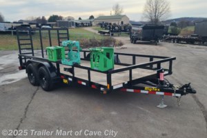 2024 Big Tex 10PI-16BK4HDIR 7'x16' Utility Trailer