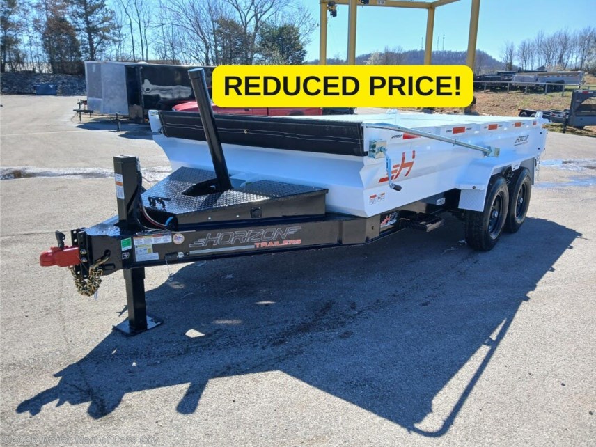 New 2025 Horizon Trailers HZ7 7'x14' 7k Dump Trailer available in Cave City, Kentucky